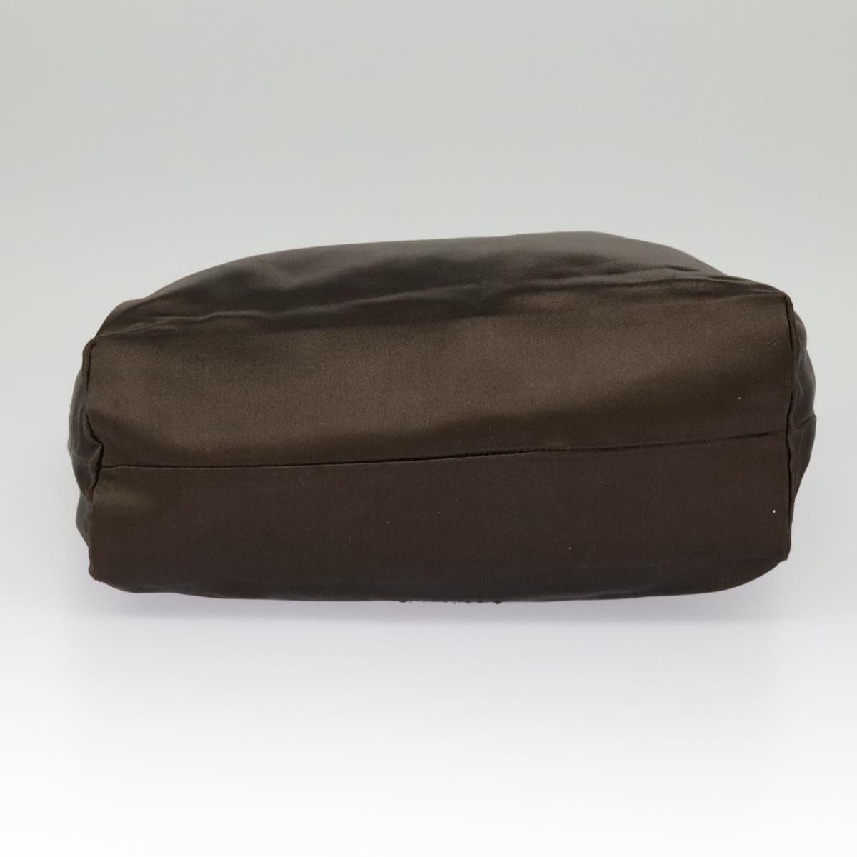 Prada Brown Silk Handbag (Pre-Owned) Size ONE SIZE - 17 Thumbnail
