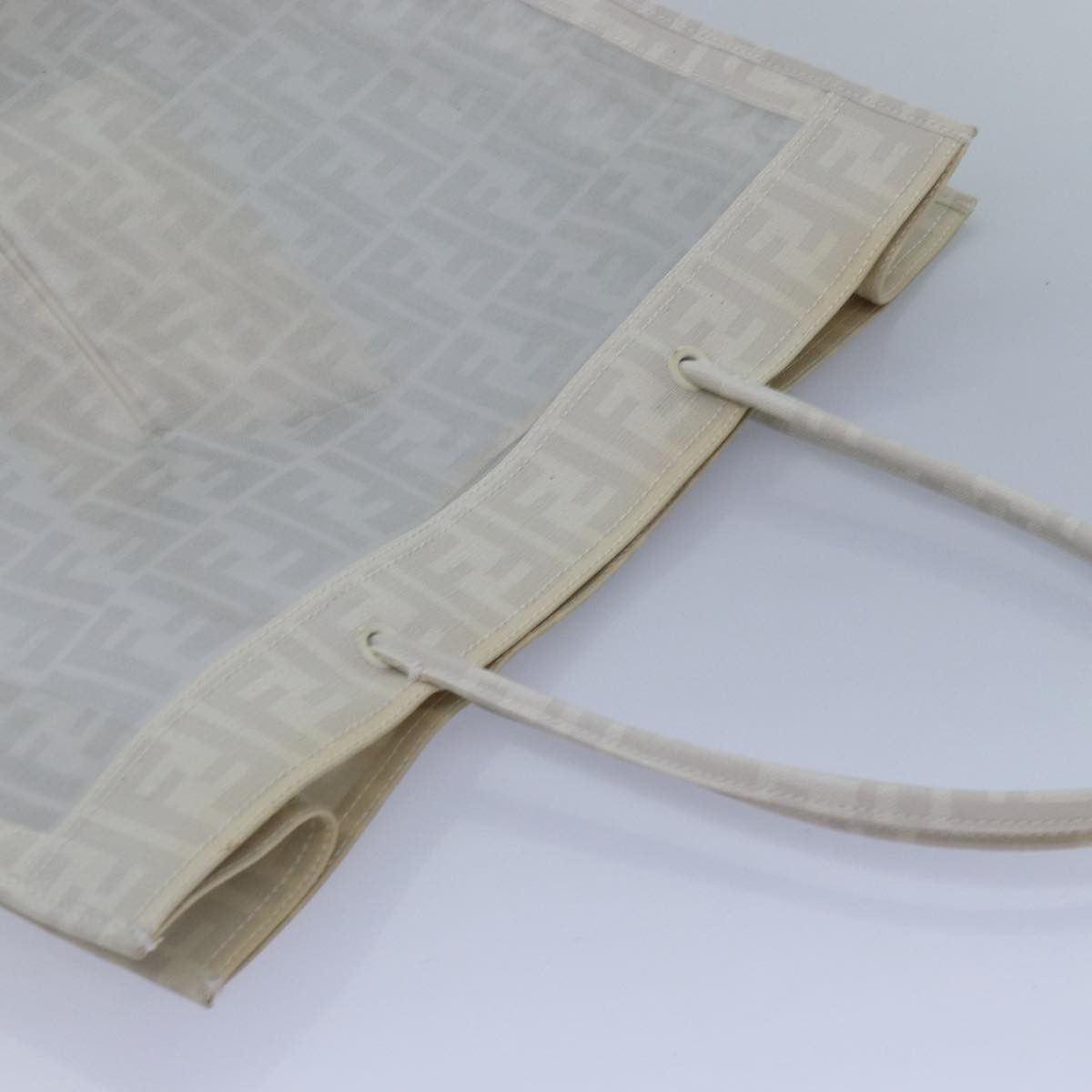 Fendi Zucca Beige Canvas Tote Bag (Pre-Owned) Size ONE SIZE - 13 Thumbnail