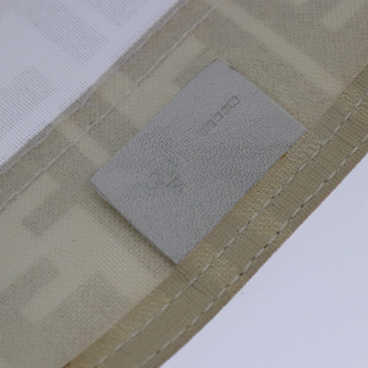 Fendi Zucca Beige Canvas Tote Bag (Pre-Owned) Size ONE SIZE - 18 Thumbnail