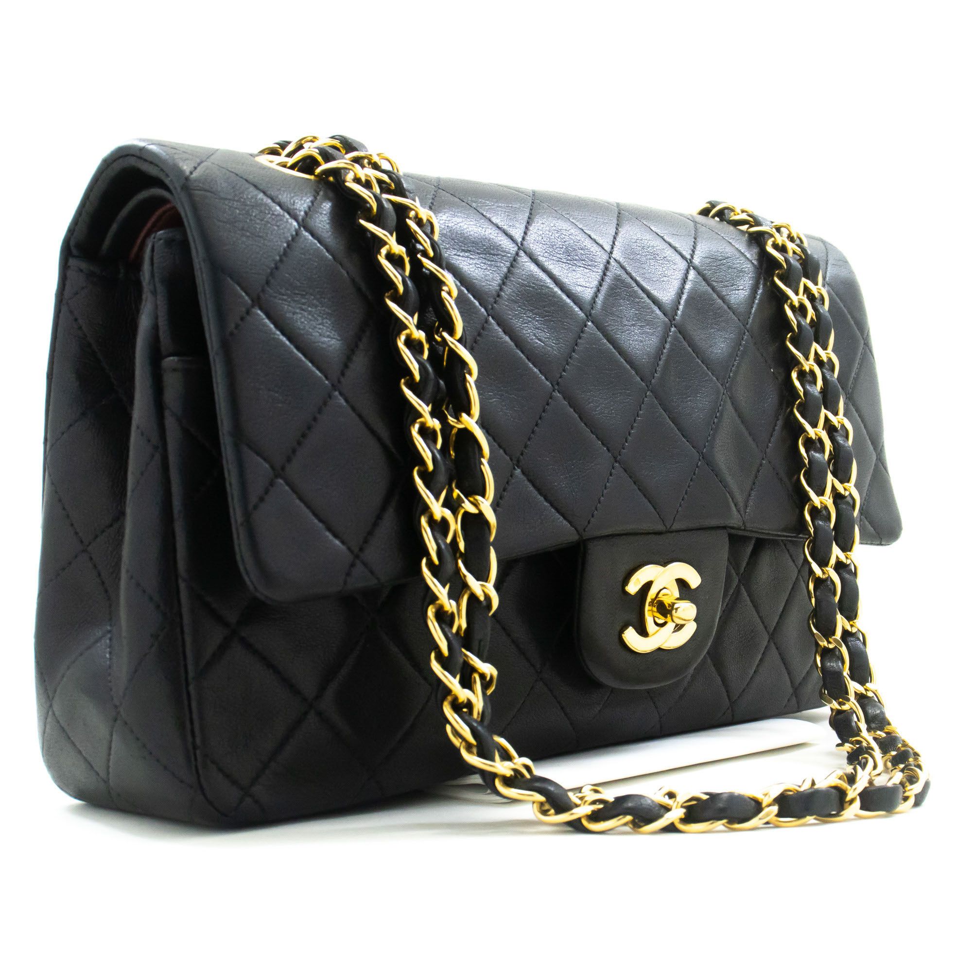 Chanel Black Leather Shoulder Bag (Pre-Owned) Size ONE SIZE - 12 Thumbnail