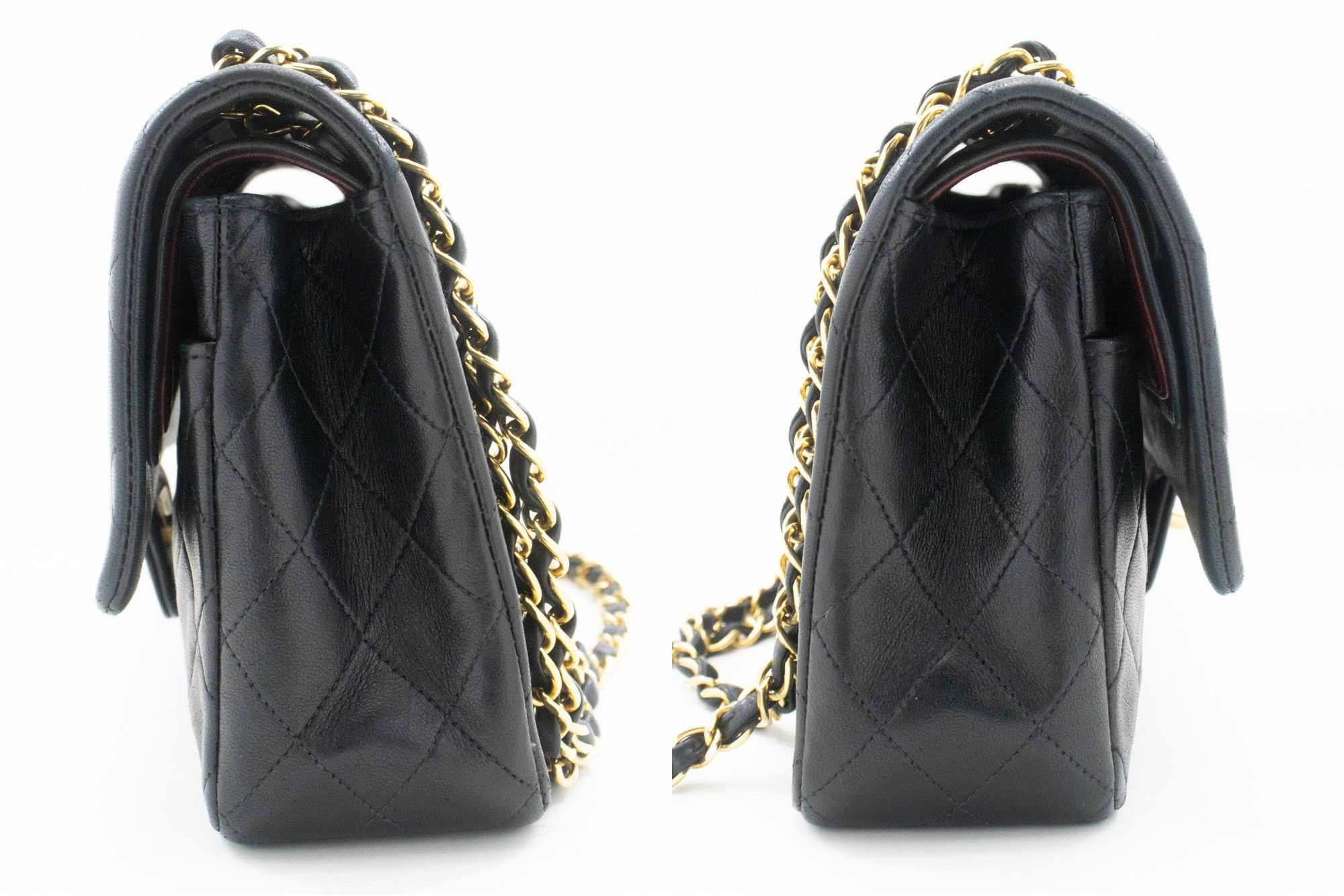 Chanel Black Leather Shoulder Bag (Pre-Owned) Size ONE SIZE - 3 Thumbnail