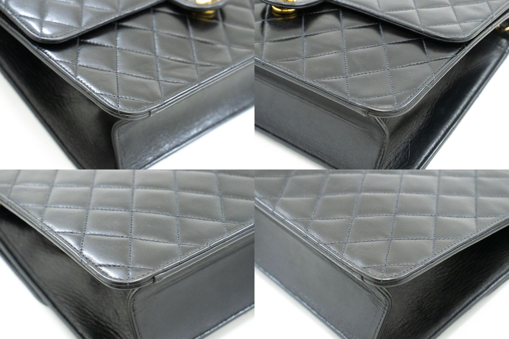 Chanel Black Leather Shoulder Bag (Pre-Owned) Size ONE SIZE - 5 Thumbnail