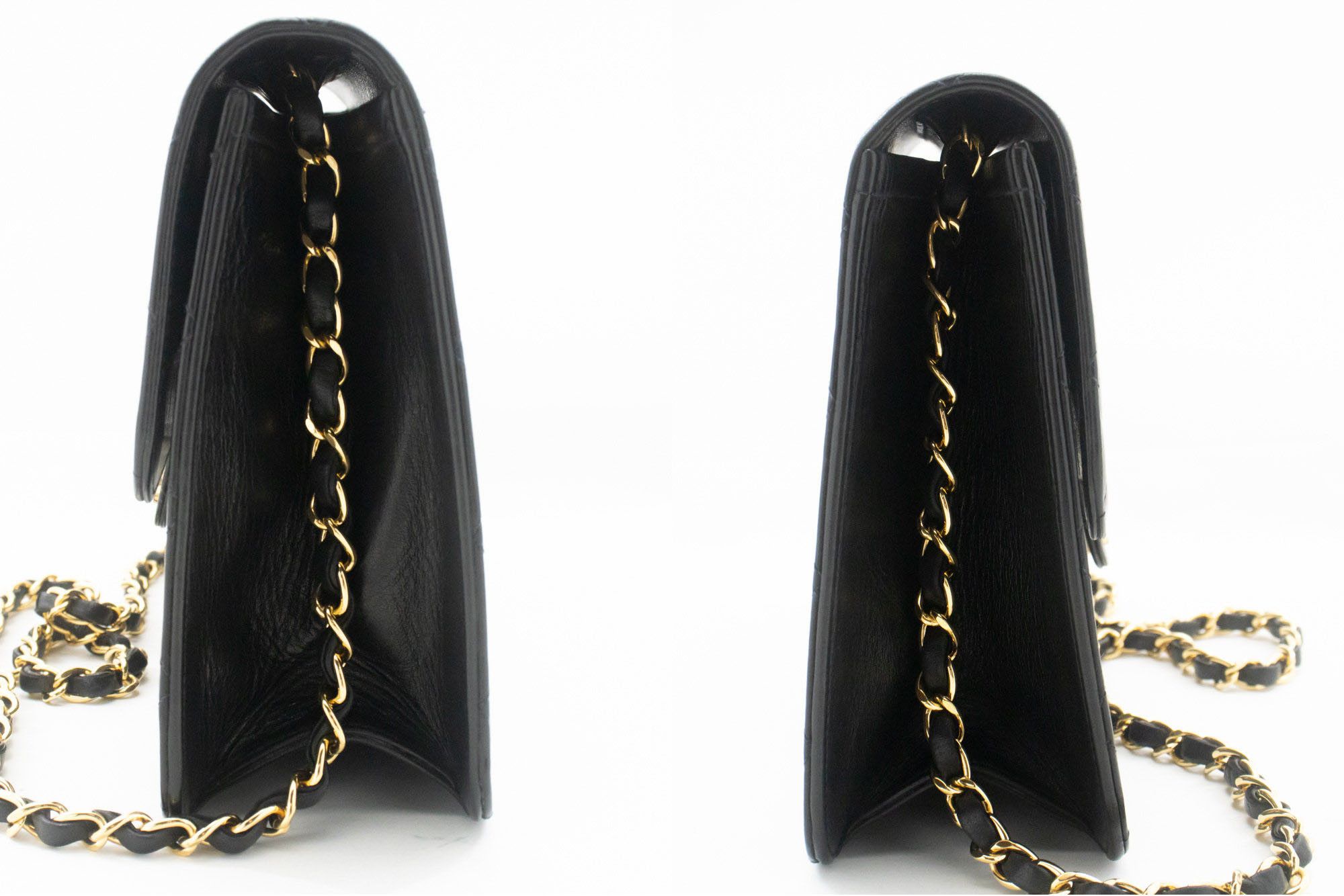 Chanel Black Leather Shoulder Bag (Pre-Owned) Size ONE SIZE - 3 Thumbnail