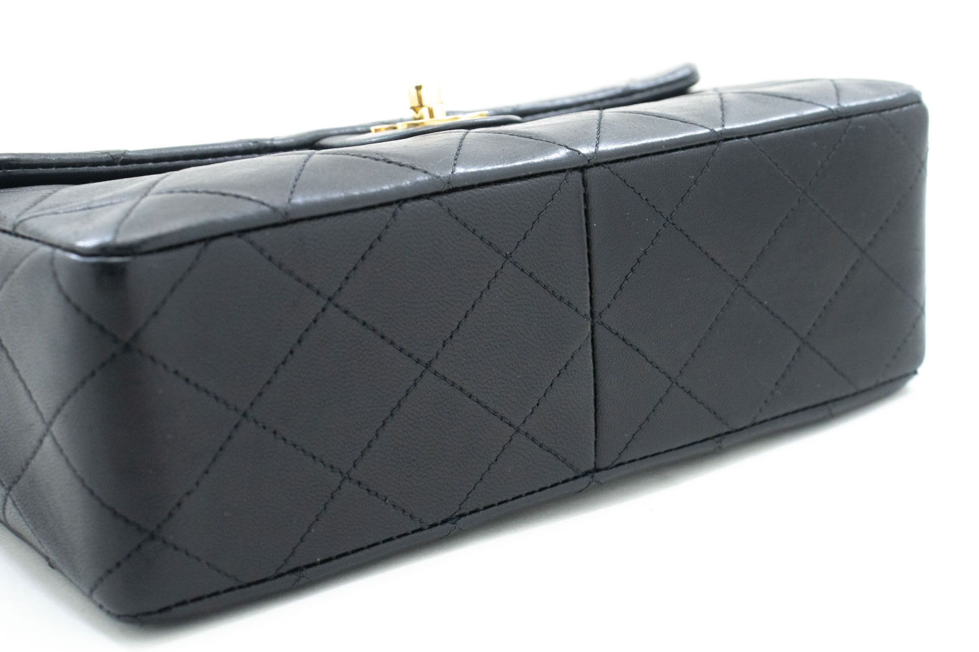Chanel Timeless Black Leather Shoulder Bag (Pre-Owned) Size ONE SIZE - 4 Thumbnail
