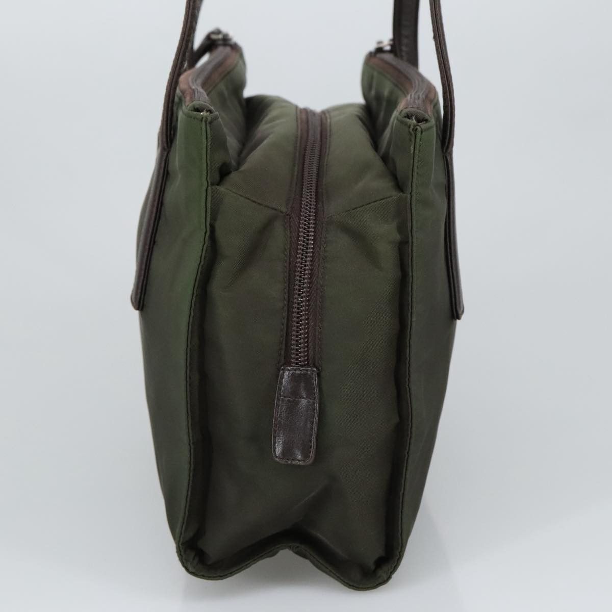 Prada Khaki Synthetic Shoulder Bag (Pre-Owned) Size ONE SIZE - 4 Thumbnail