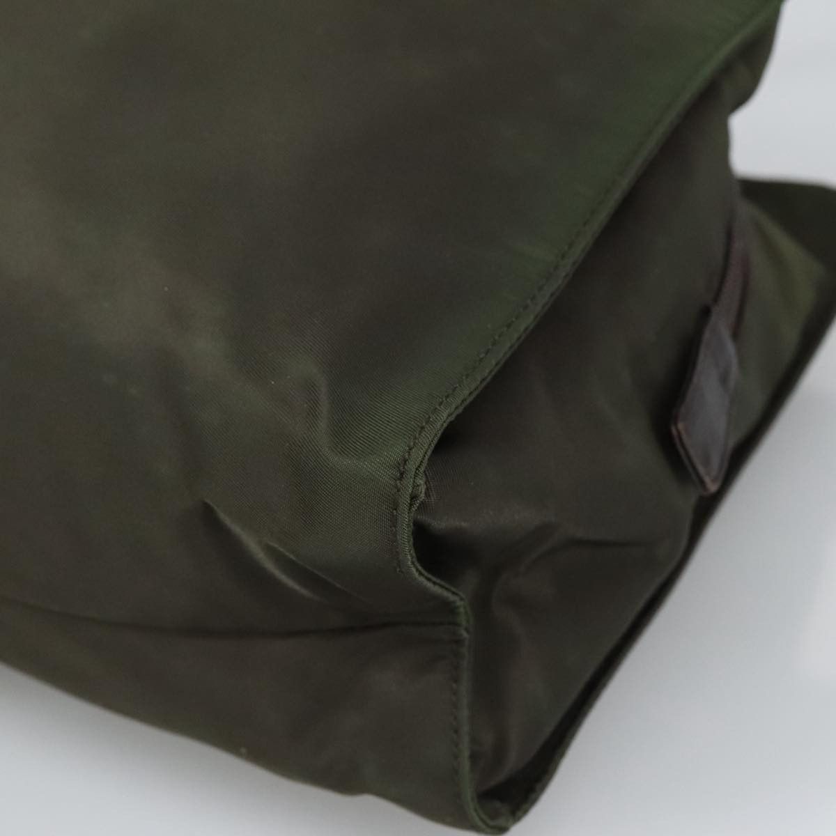 Prada Khaki Synthetic Shoulder Bag (Pre-Owned) Size ONE SIZE - 9 Thumbnail