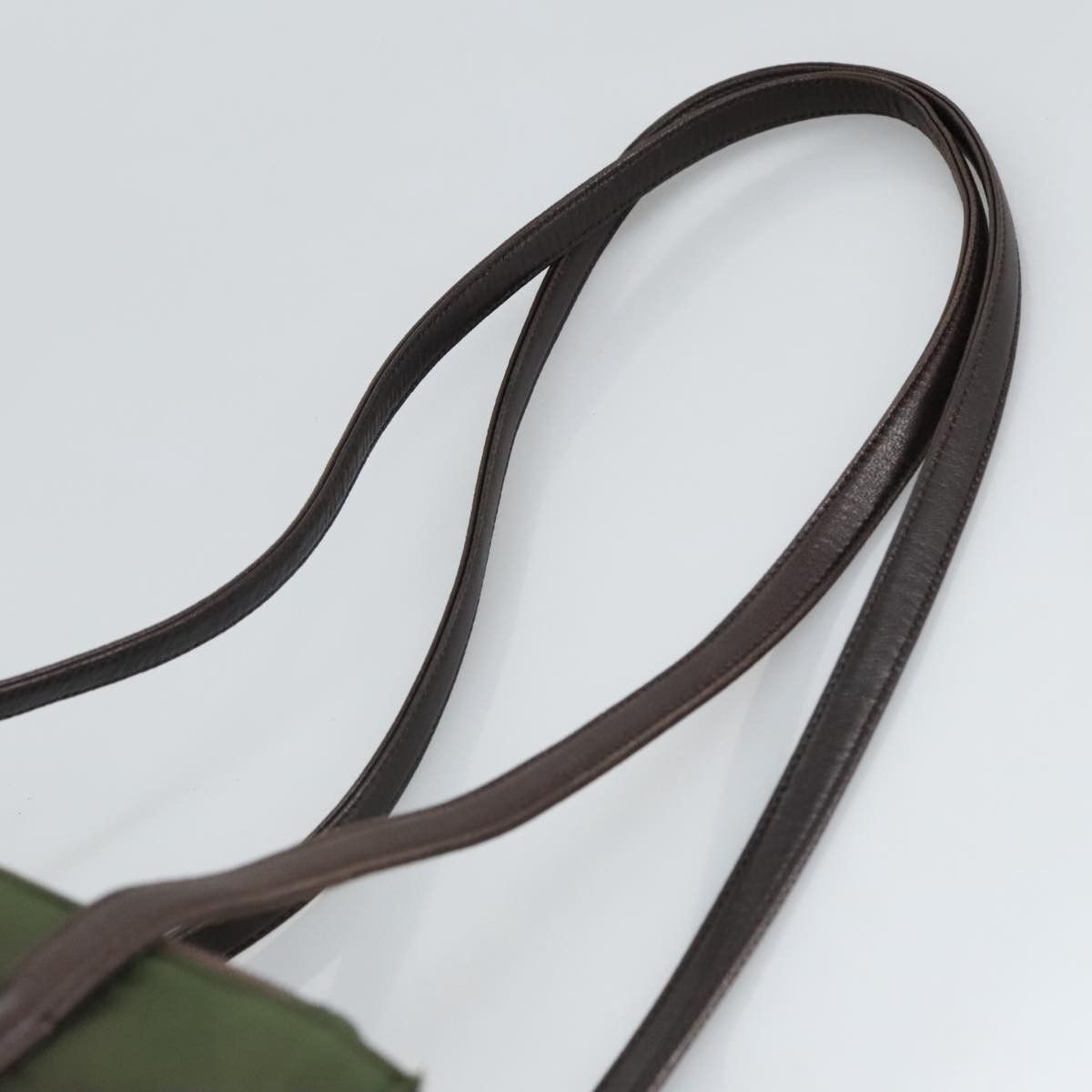Prada Khaki Synthetic Shoulder Bag (Pre-Owned) Size ONE SIZE - 6 Thumbnail