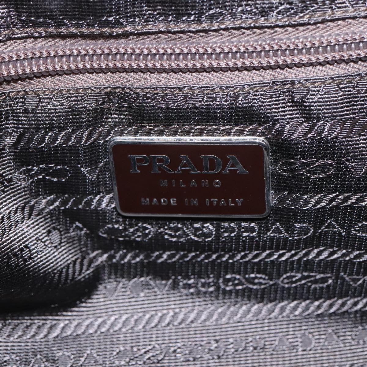 Prada Khaki Synthetic Shoulder Bag (Pre-Owned) Size ONE SIZE - 20 Thumbnail