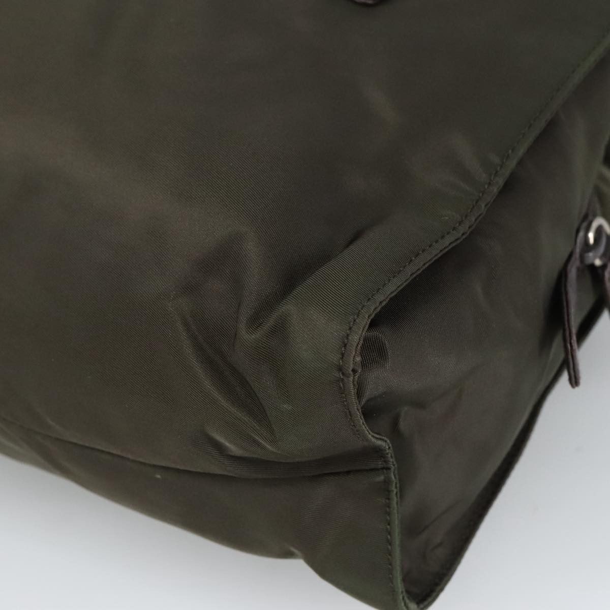 Prada Khaki Synthetic Shoulder Bag (Pre-Owned) Size ONE SIZE - 8 Thumbnail