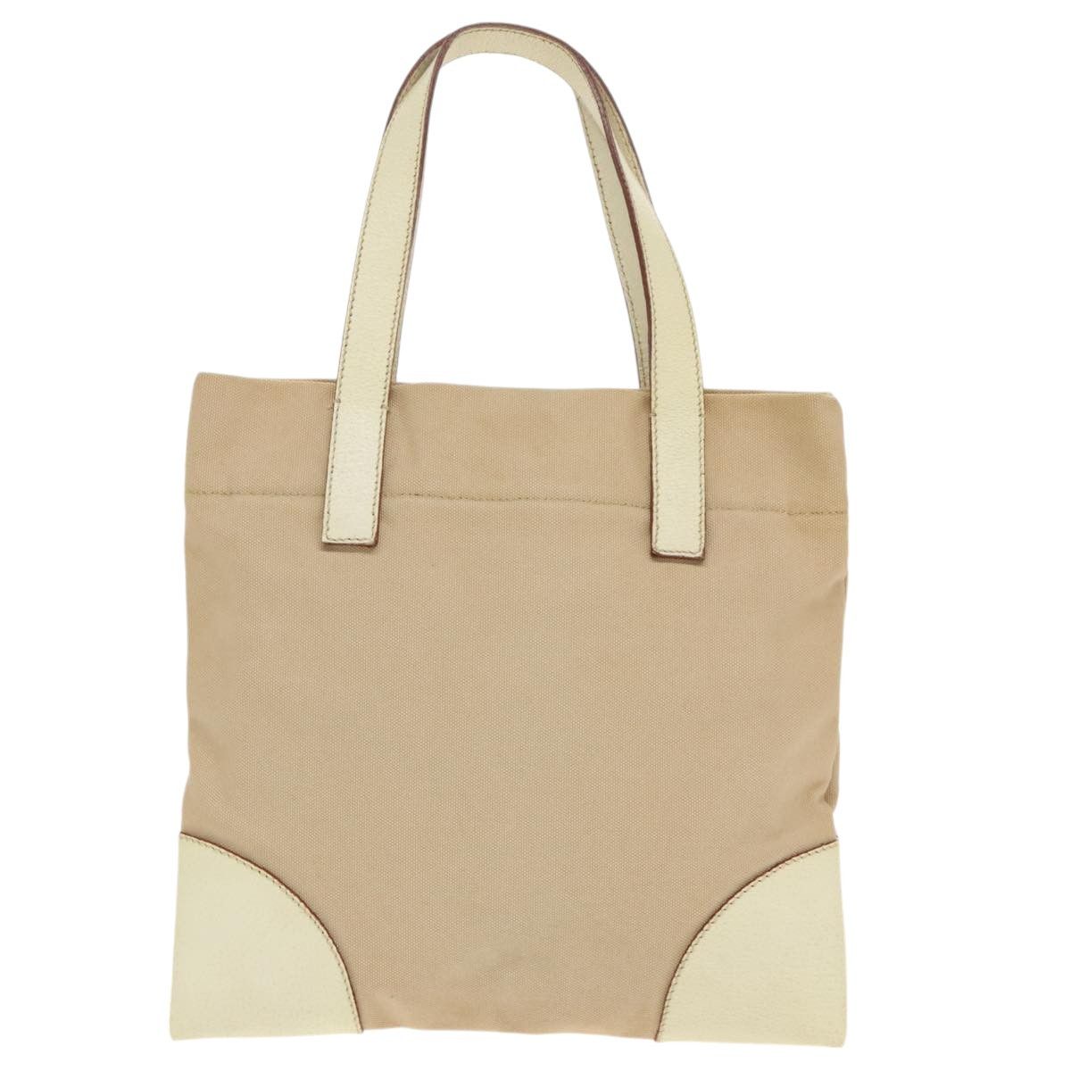 Prada Beige Canvas Tote Bag (Pre-Owned) Size ONE SIZE - 2 Thumbnail