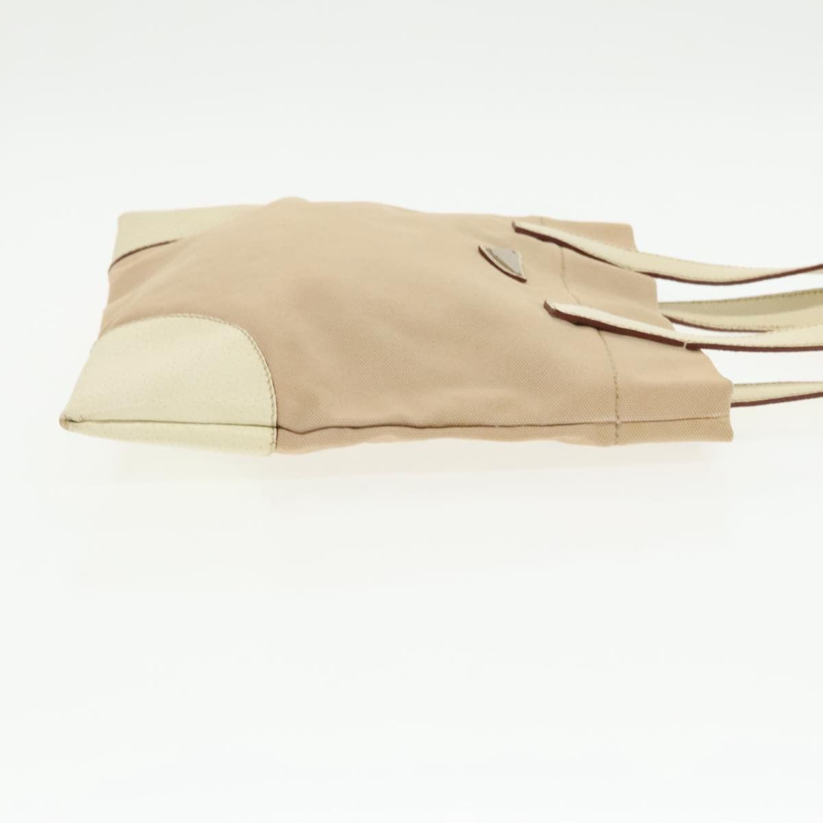 Prada Beige Canvas Tote Bag (Pre-Owned) Size ONE SIZE - 3 Thumbnail
