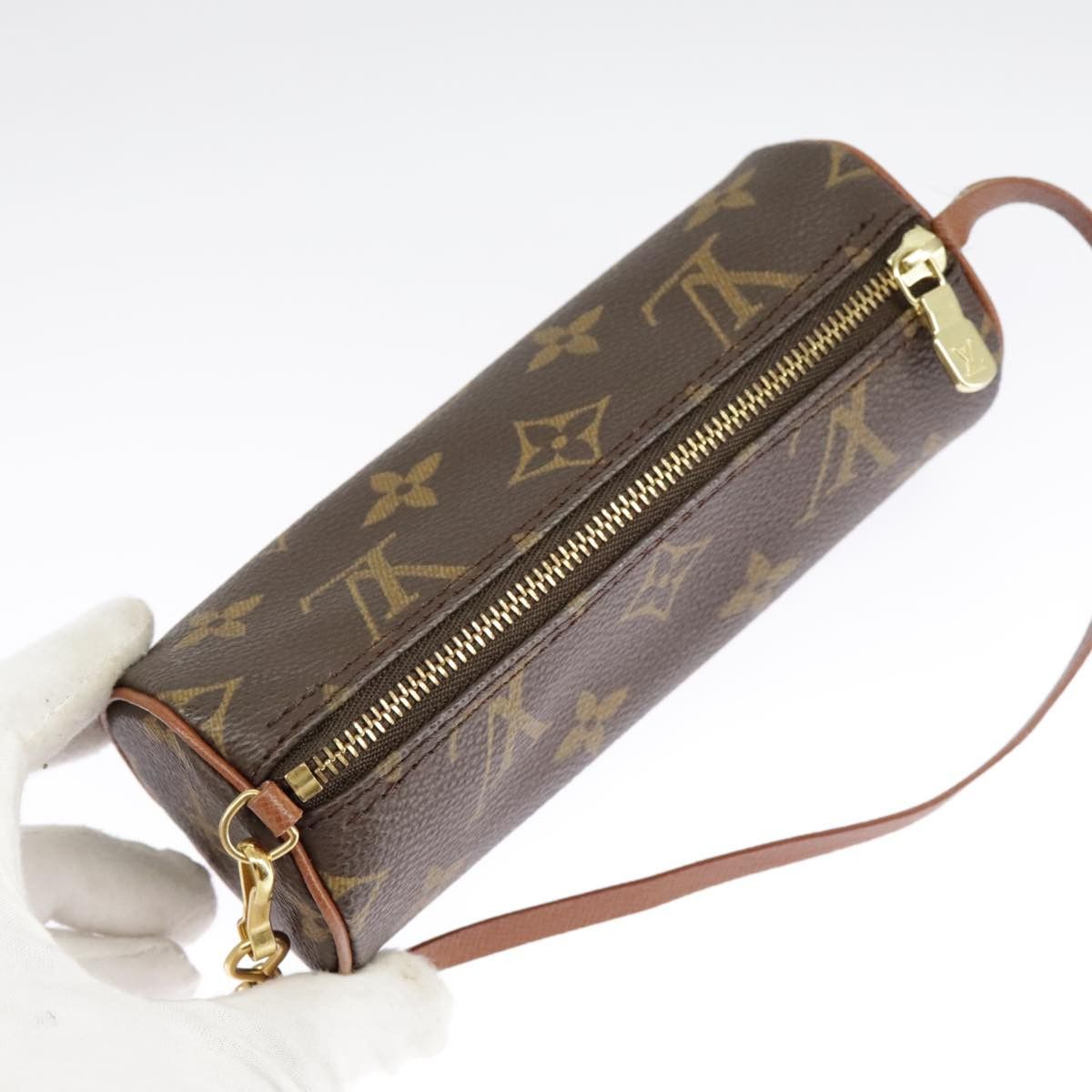Louis Vuitton Papillon Brown Canvas Clutch Bag (Pre-Owned) Size ONE SIZE - 11 Thumbnail