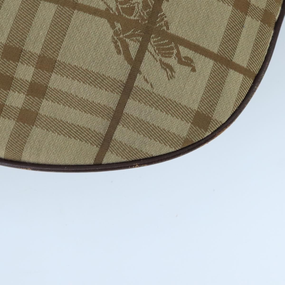 Burberry Nova Check Beige Canvas Shoulder Bag (Pre-Owned) Size ONE SIZE - 9 Thumbnail