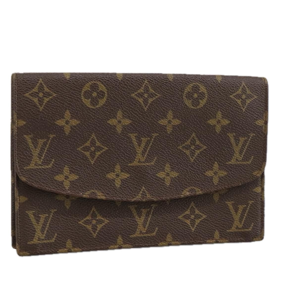 Louis Vuitton Rabat Brown Canvas Clutch Bag (Pre-Owned) Size ONE SIZE - 14 Thumbnail