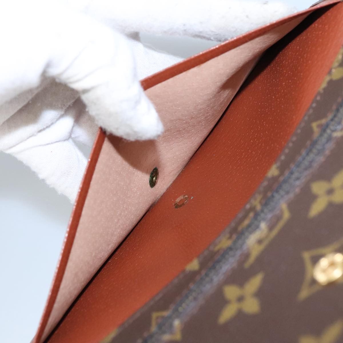 Louis Vuitton Rabat Brown Canvas Clutch Bag (Pre-Owned) Size ONE SIZE - 12 Thumbnail