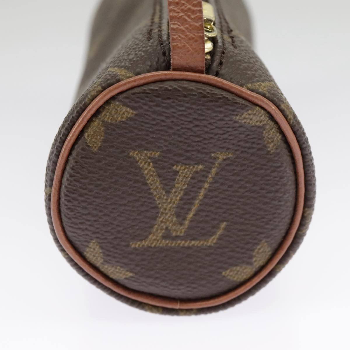 Louis Vuitton Mini Baby Papillon Brown Canvas Clutch Bag (Pre-Owned) Size ONE SIZE - 4 Thumbnail
