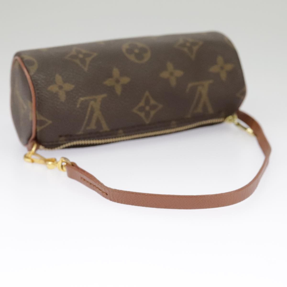Louis Vuitton Mini Baby Papillon Brown Canvas Clutch Bag (Pre-Owned) Size ONE SIZE - 5 Thumbnail