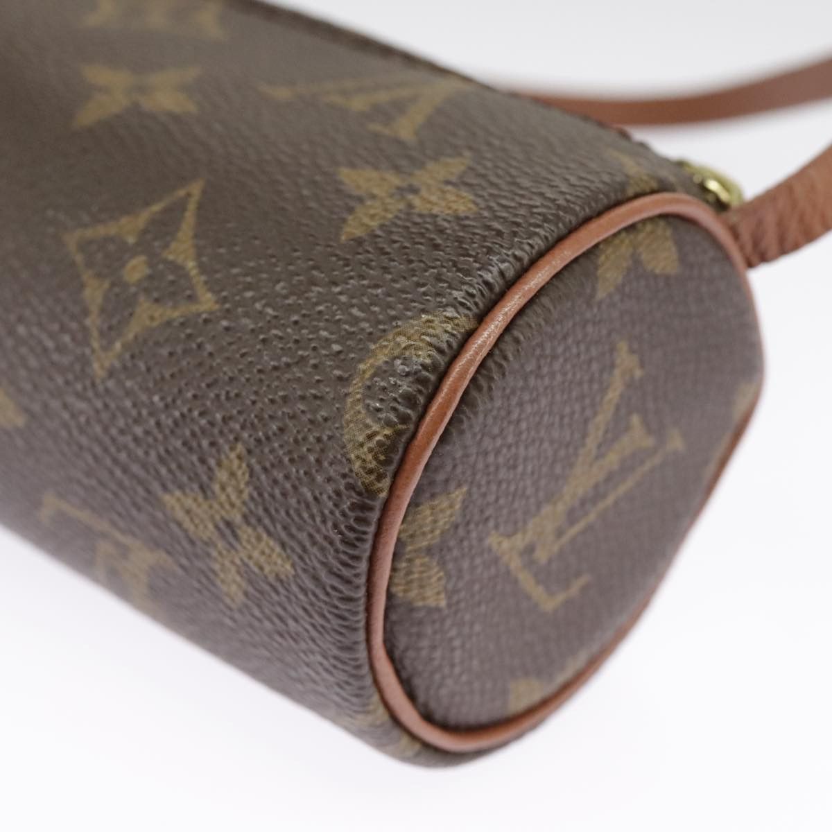 Louis Vuitton Mini Baby Papillon Brown Canvas Clutch Bag (Pre-Owned) Size ONE SIZE - 8 Thumbnail