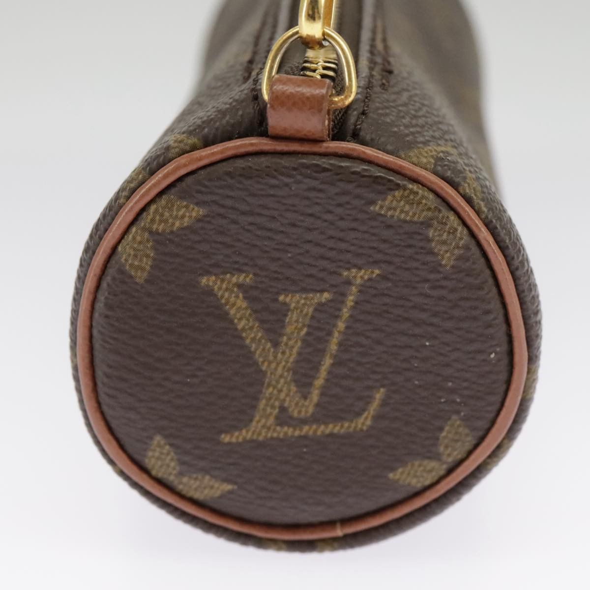Louis Vuitton Mini Baby Papillon Brown Canvas Clutch Bag (Pre-Owned) Size ONE SIZE - 3 Thumbnail