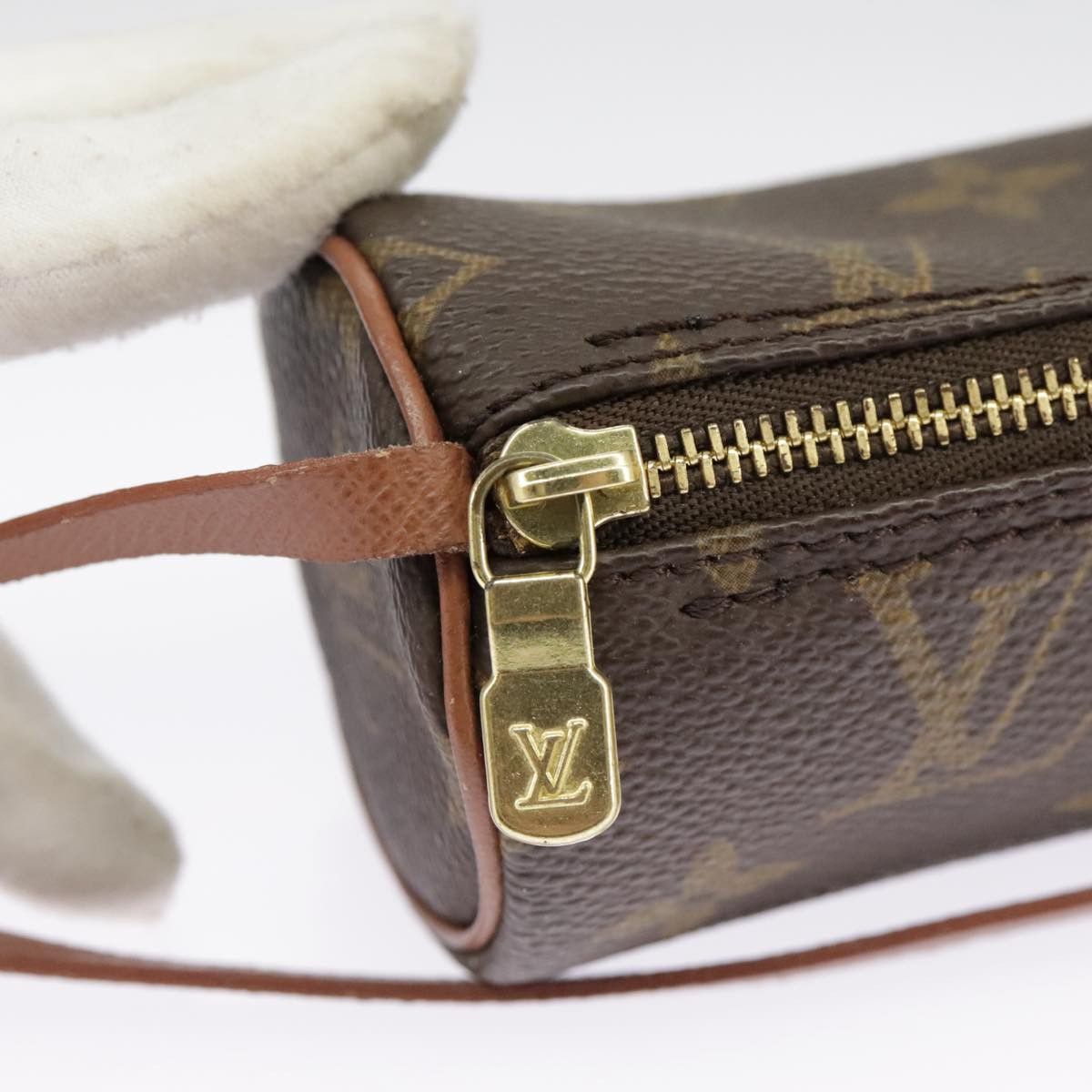 Louis Vuitton Mini Baby Papillon Brown Canvas Clutch Bag (Pre-Owned) Size ONE SIZE - 14 Thumbnail