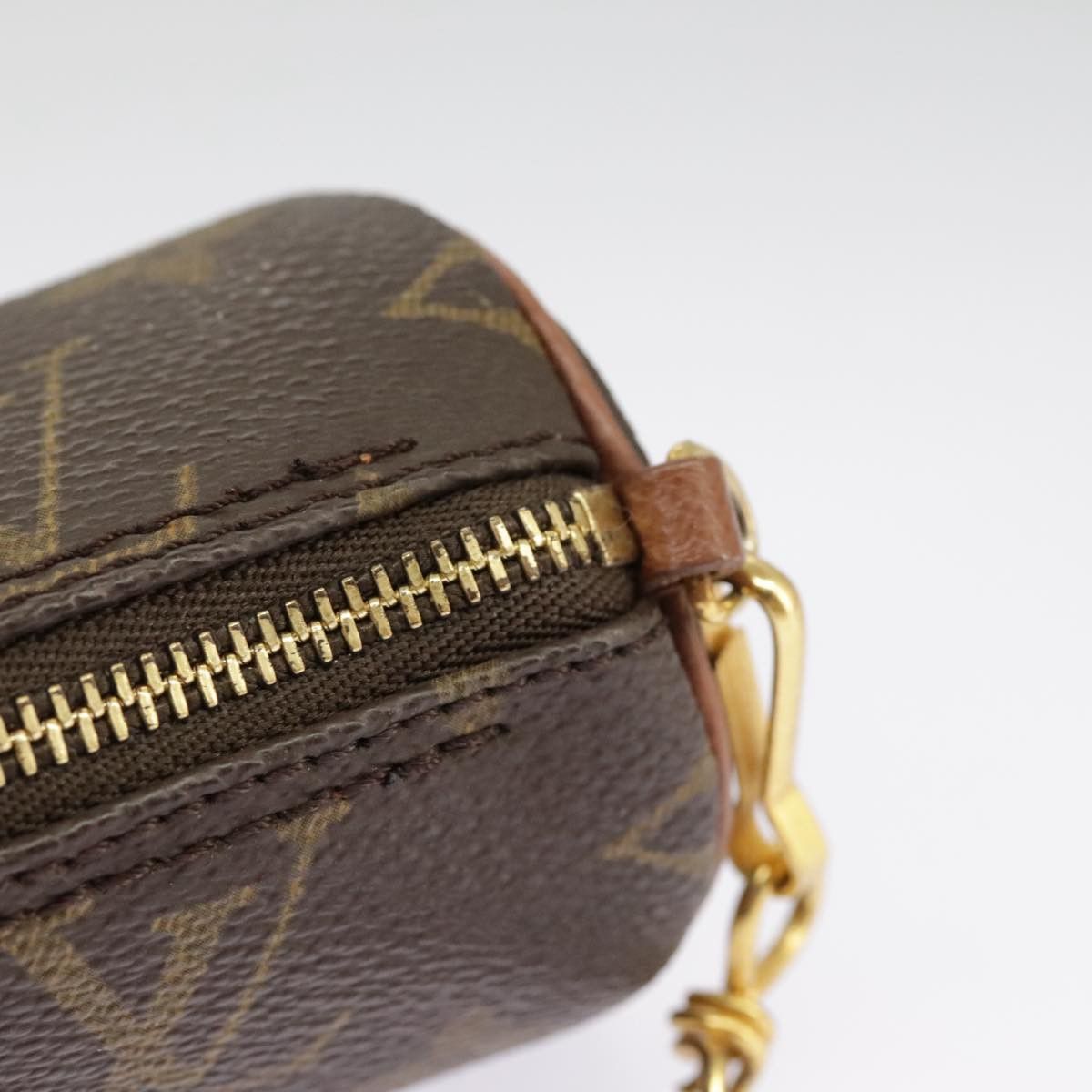 Louis Vuitton Mini Baby Papillon Brown Canvas Clutch Bag (Pre-Owned) Size ONE SIZE - 13 Thumbnail