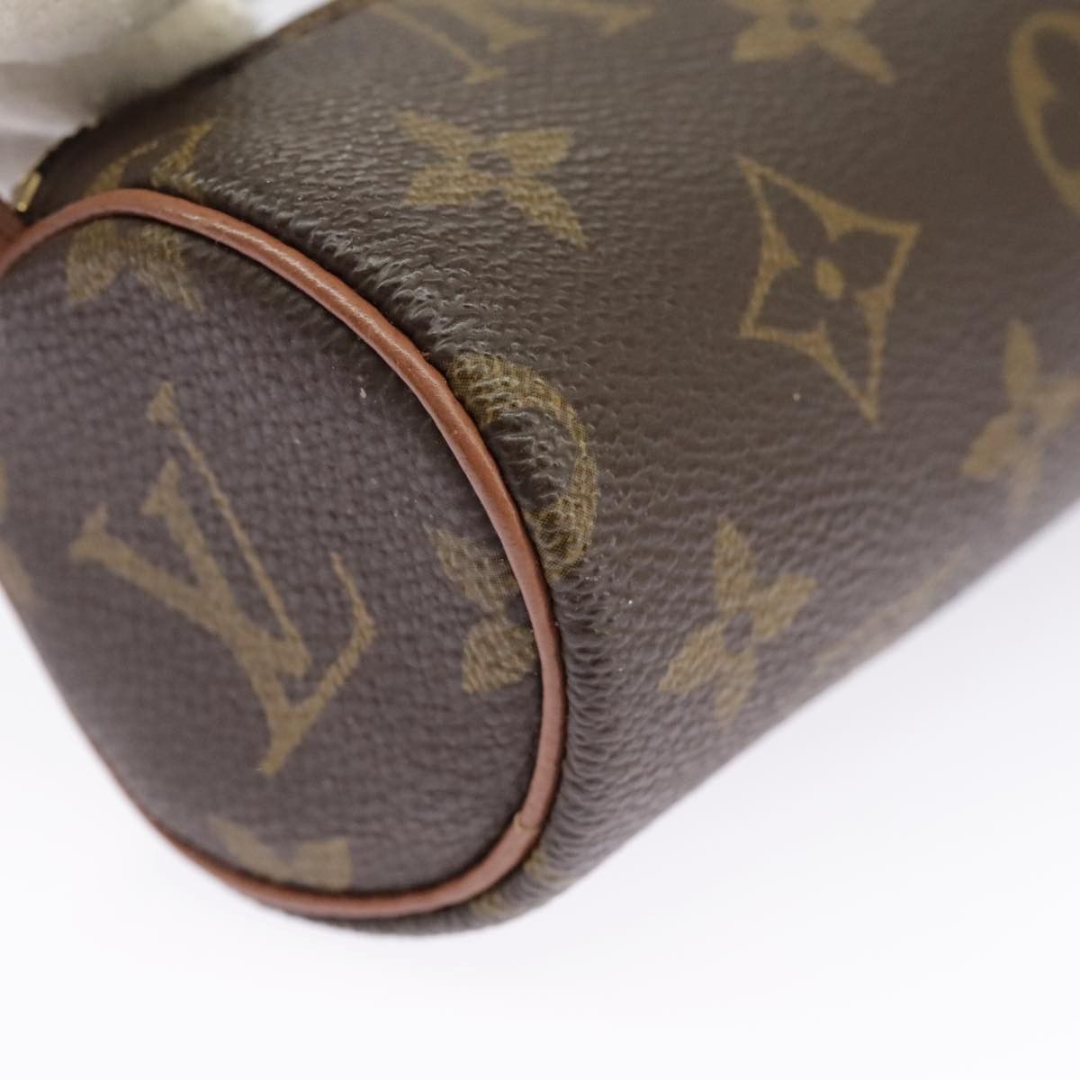 Louis Vuitton Mini Baby Papillon Brown Canvas Clutch Bag (Pre-Owned) Size ONE SIZE - 7 Thumbnail