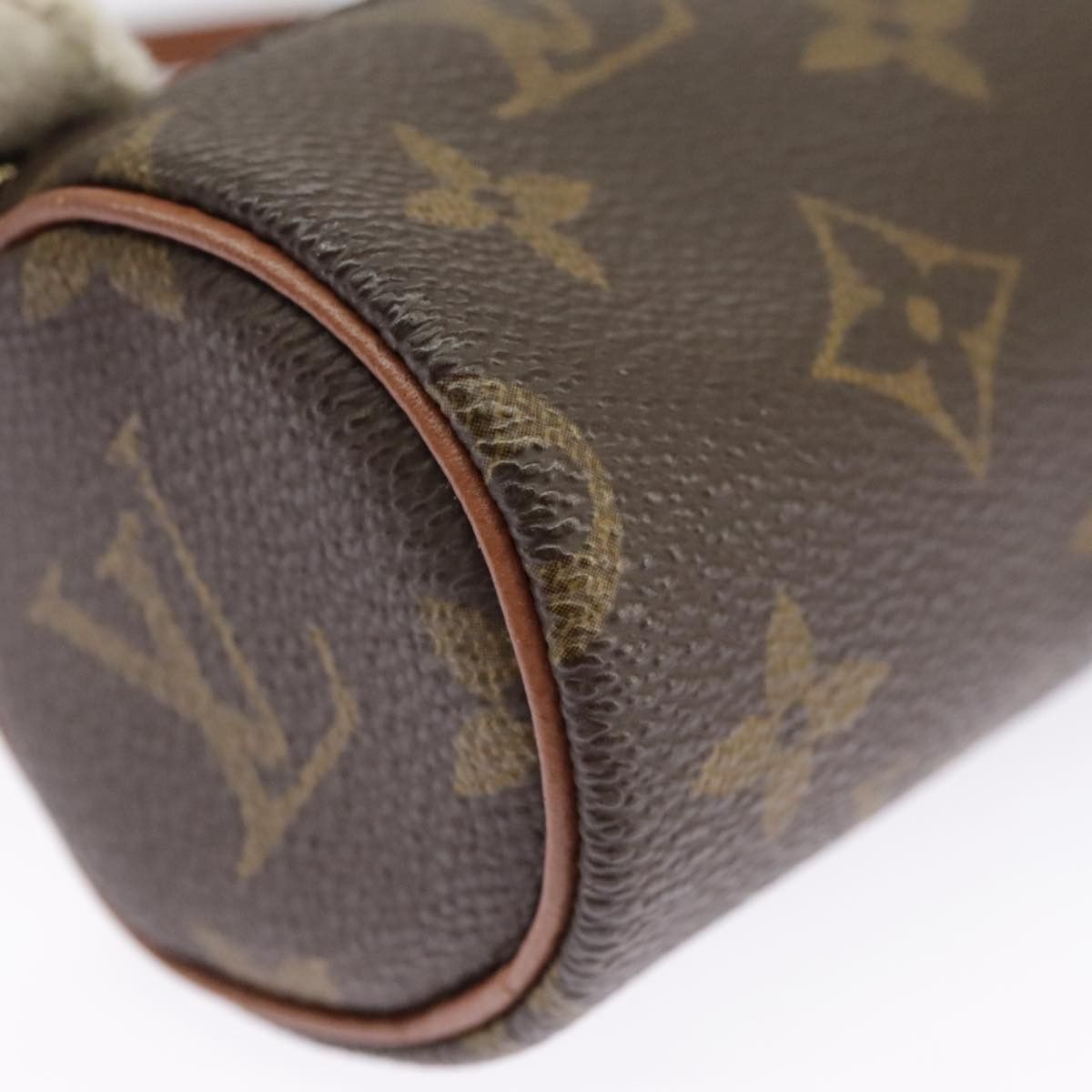 Louis Vuitton Mini Baby Papillon Brown Canvas Clutch Bag (Pre-Owned) Size ONE SIZE - 9 Thumbnail