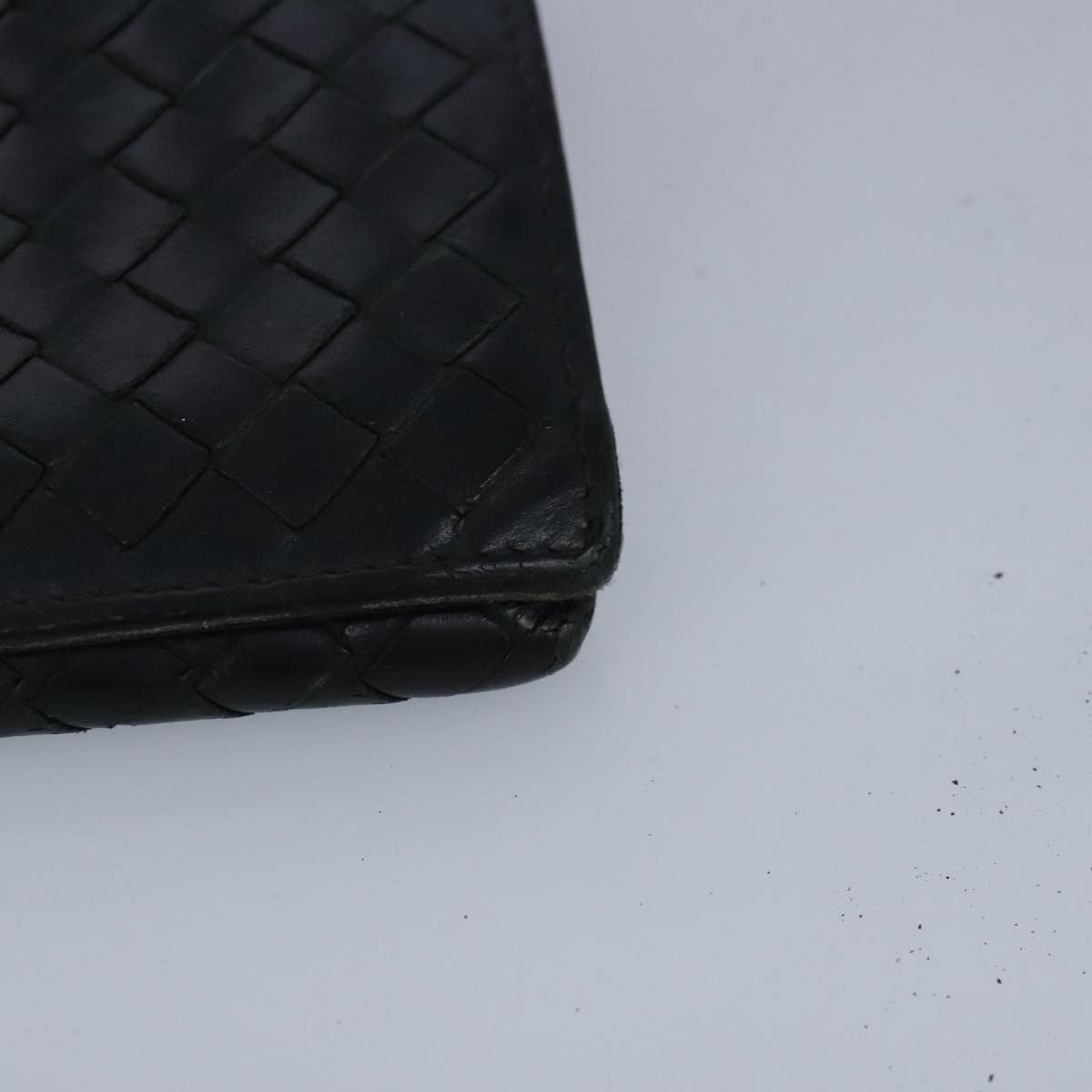 Bottega Veneta Intrecciato Black Leather Wallet (Pre-Owned) Size ONE SIZE - 13 Thumbnail