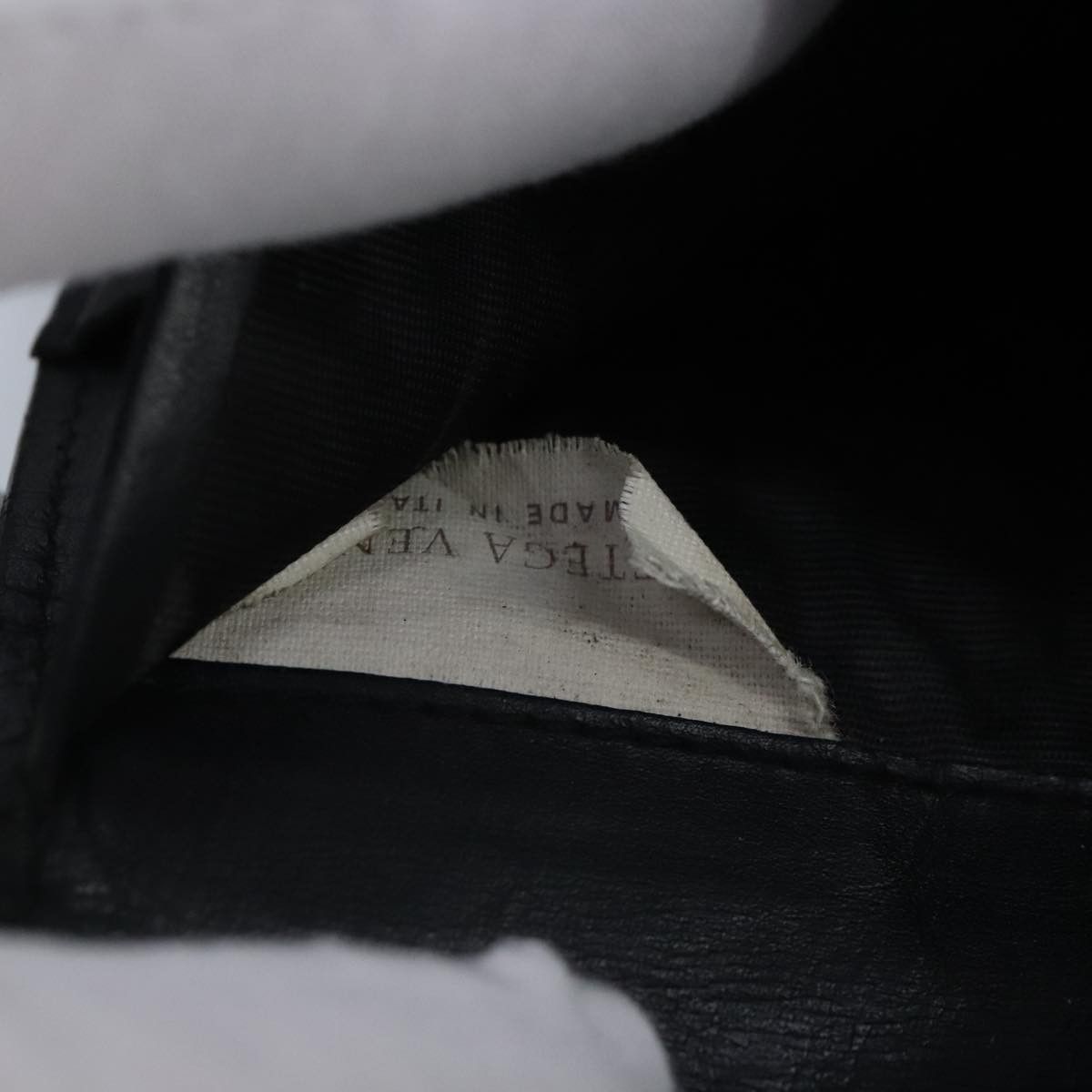 Bottega Veneta Intrecciato Black Leather Wallet (Pre-Owned) Size ONE SIZE - 8 Thumbnail