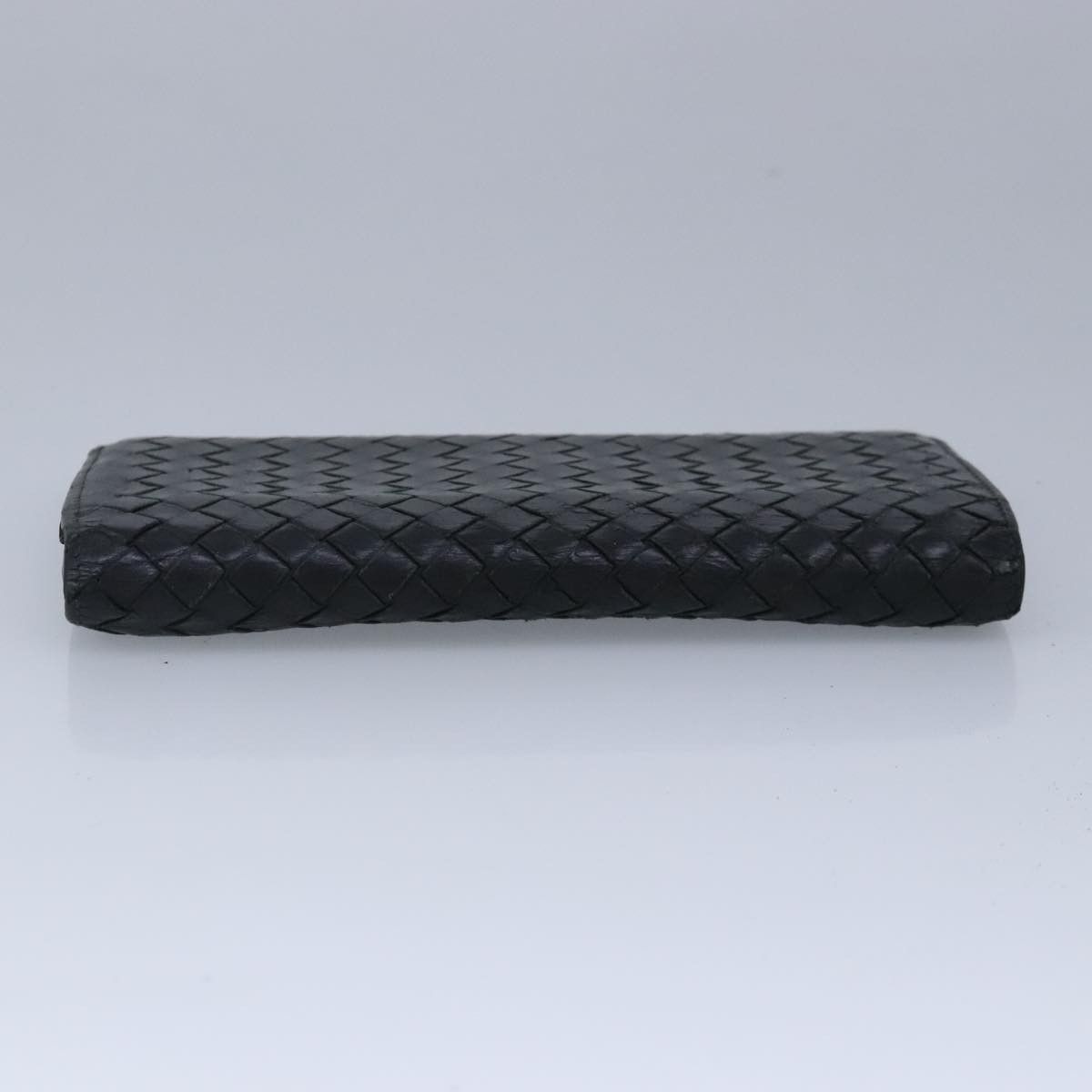 Bottega Veneta Intrecciato Black Leather Wallet (Pre-Owned) Size ONE SIZE - 4 Thumbnail