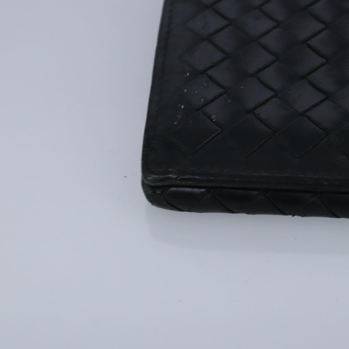 Bottega Veneta Intrecciato Black Leather Wallet (Pre-Owned) Size ONE SIZE - 12 Thumbnail