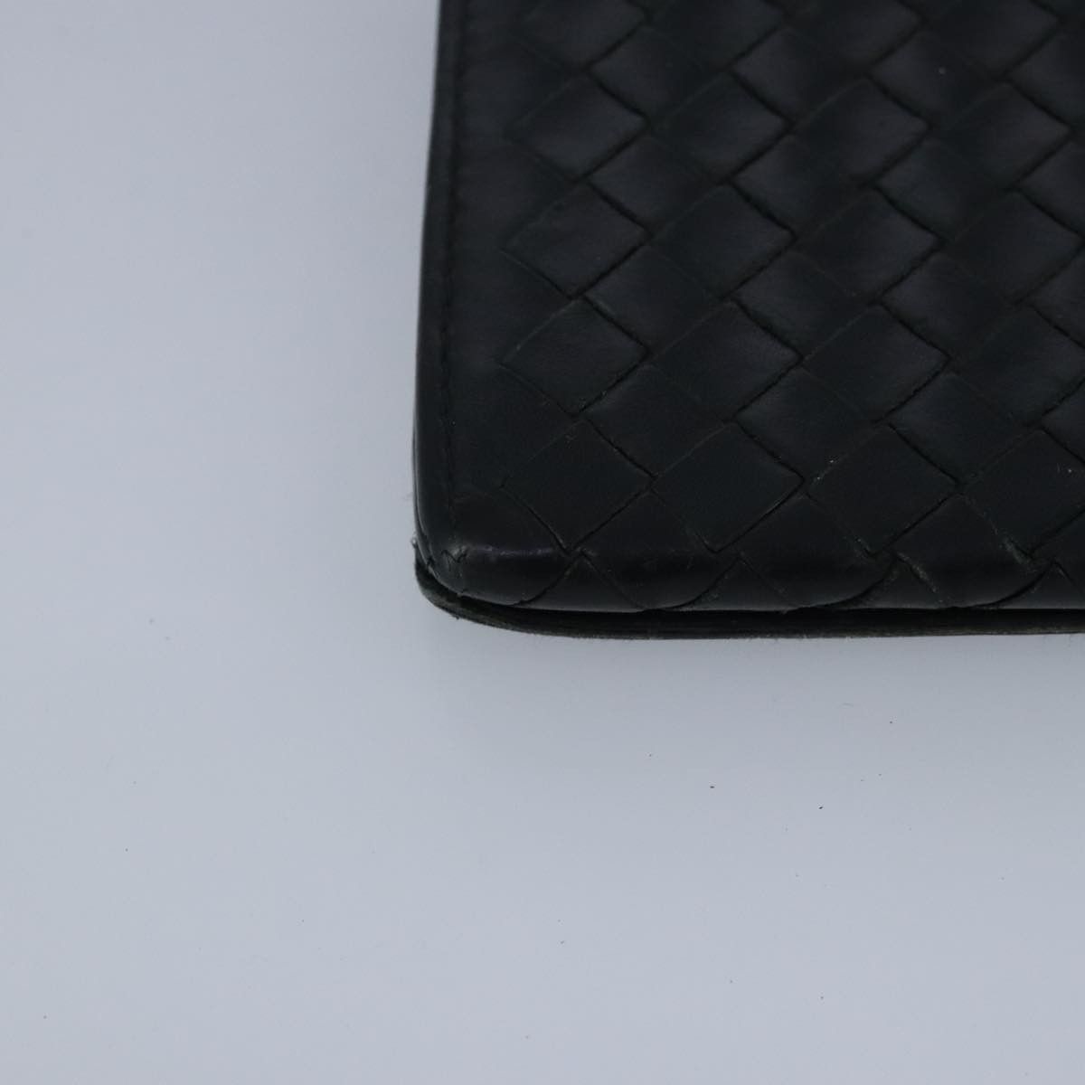 Bottega Veneta Intrecciato Black Leather Wallet (Pre-Owned) Size ONE SIZE - 14 Thumbnail