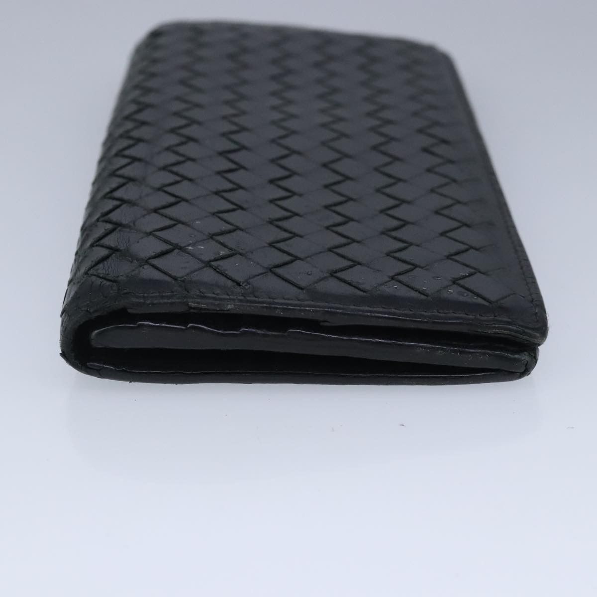 Bottega Veneta Intrecciato Black Leather Wallet (Pre-Owned) Size ONE SIZE - 3 Thumbnail