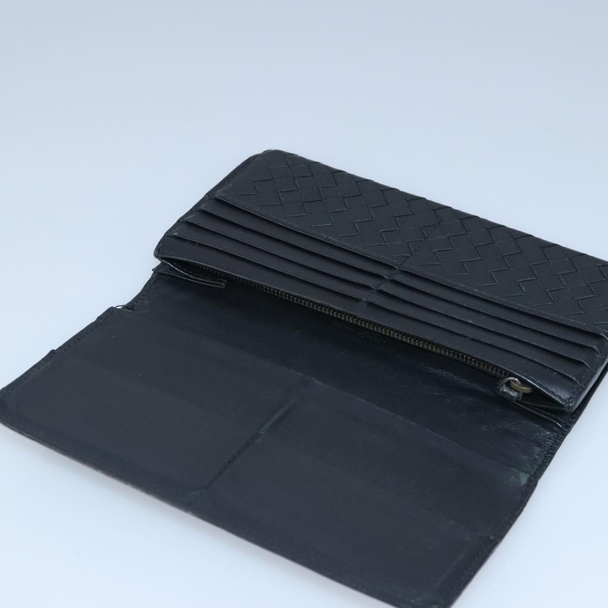 Bottega Veneta Intrecciato Black Leather Wallet (Pre-Owned) Size ONE SIZE - 6 Thumbnail
