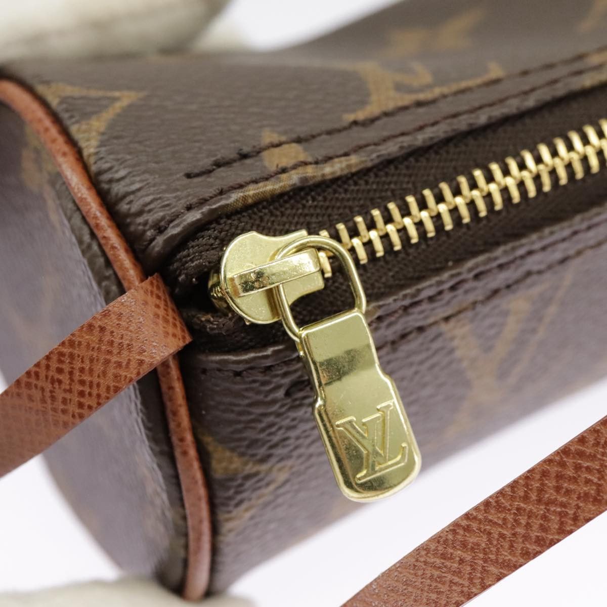 Louis Vuitton Papillon Brown Canvas Clutch Bag (Pre-Owned) Size ONE SIZE - 12 Thumbnail