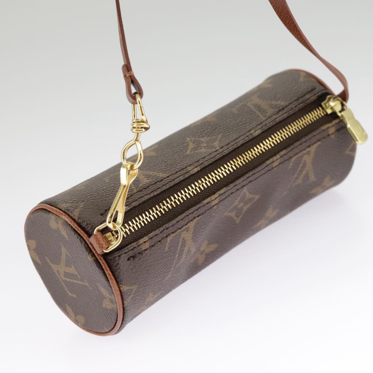 Louis Vuitton Papillon Brown Canvas Clutch Bag (Pre-Owned) Size ONE SIZE - 11 Thumbnail