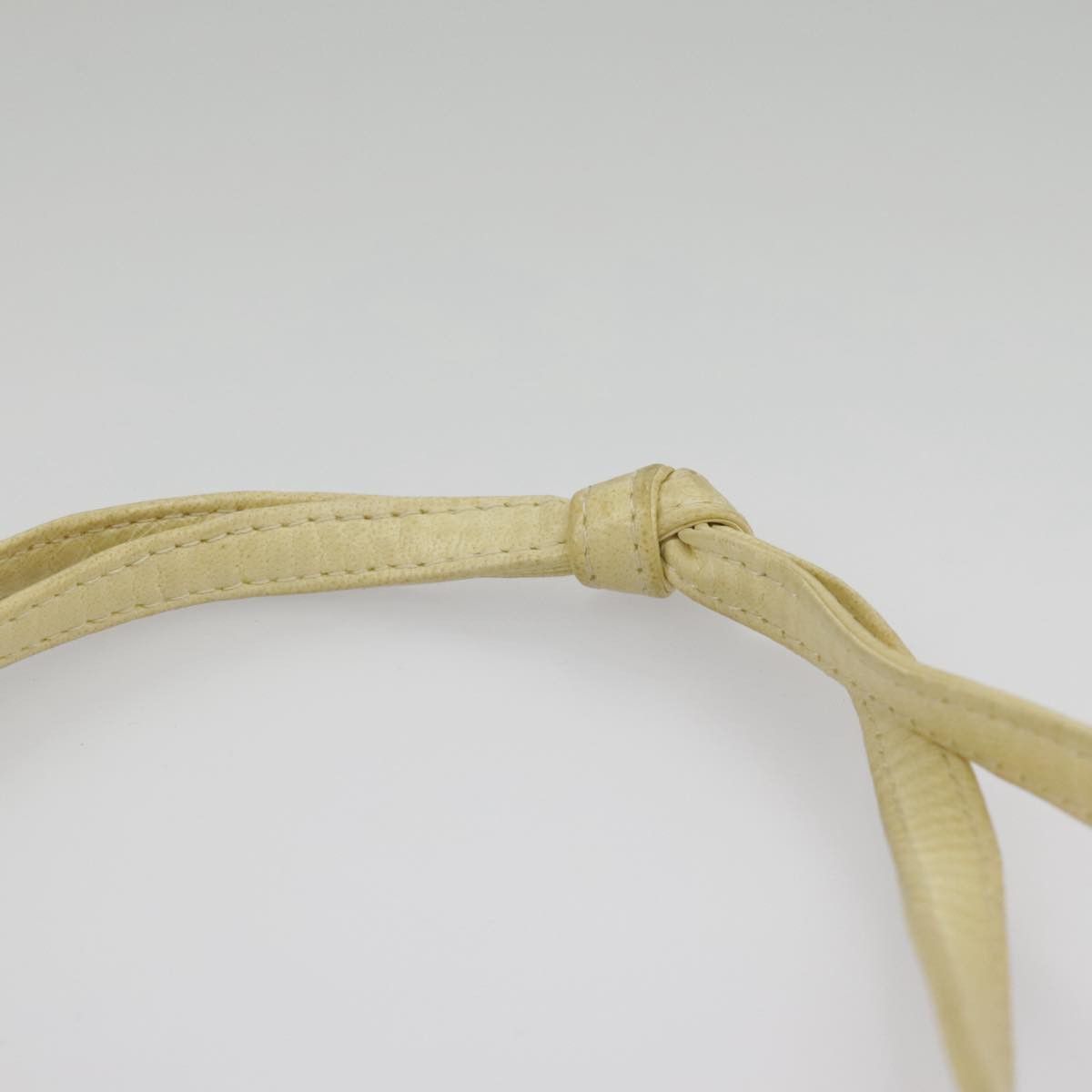 Bottega Veneta Intrecciato White Leather Shoulder Bag (Pre-Owned) Size ONE SIZE - 19 Thumbnail