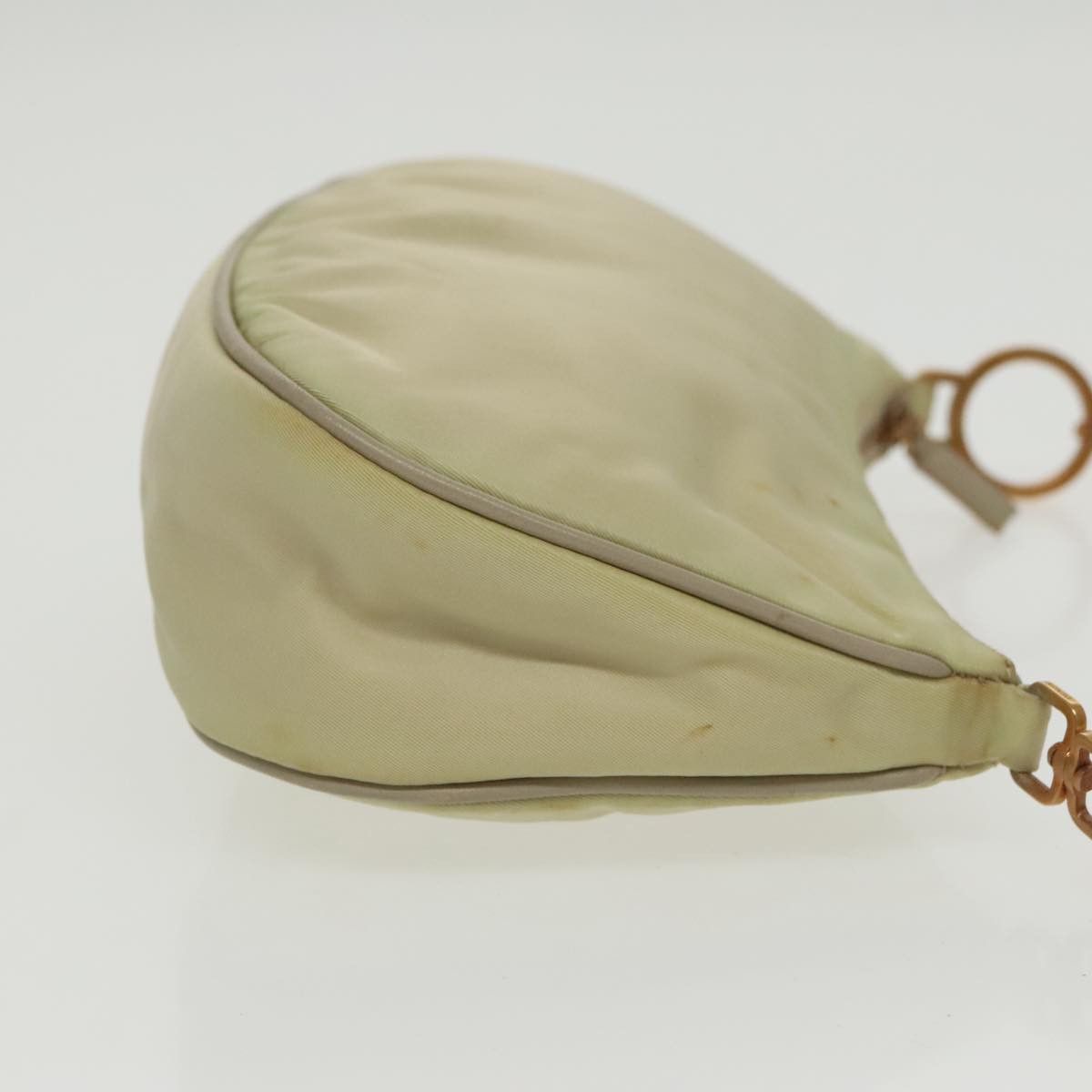 Prada Tessuto Ecru Synthetic Shoulder Bag (Pre-Owned) Size ONE SIZE - 3 Thumbnail