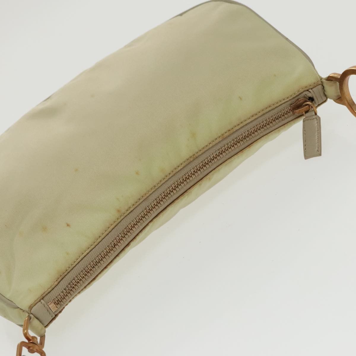 Prada Tessuto Ecru Synthetic Shoulder Bag (Pre-Owned) Size ONE SIZE - 14 Thumbnail