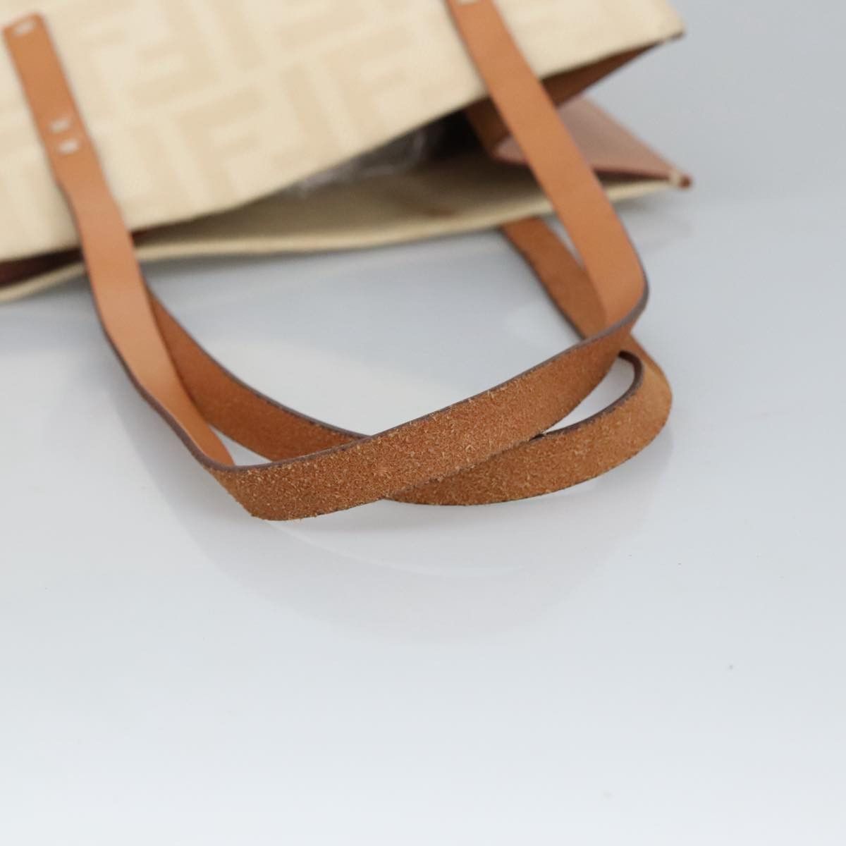 Fendi White Canvas Tote Bag (Pre-Owned) Size ONE SIZE - 18 Thumbnail