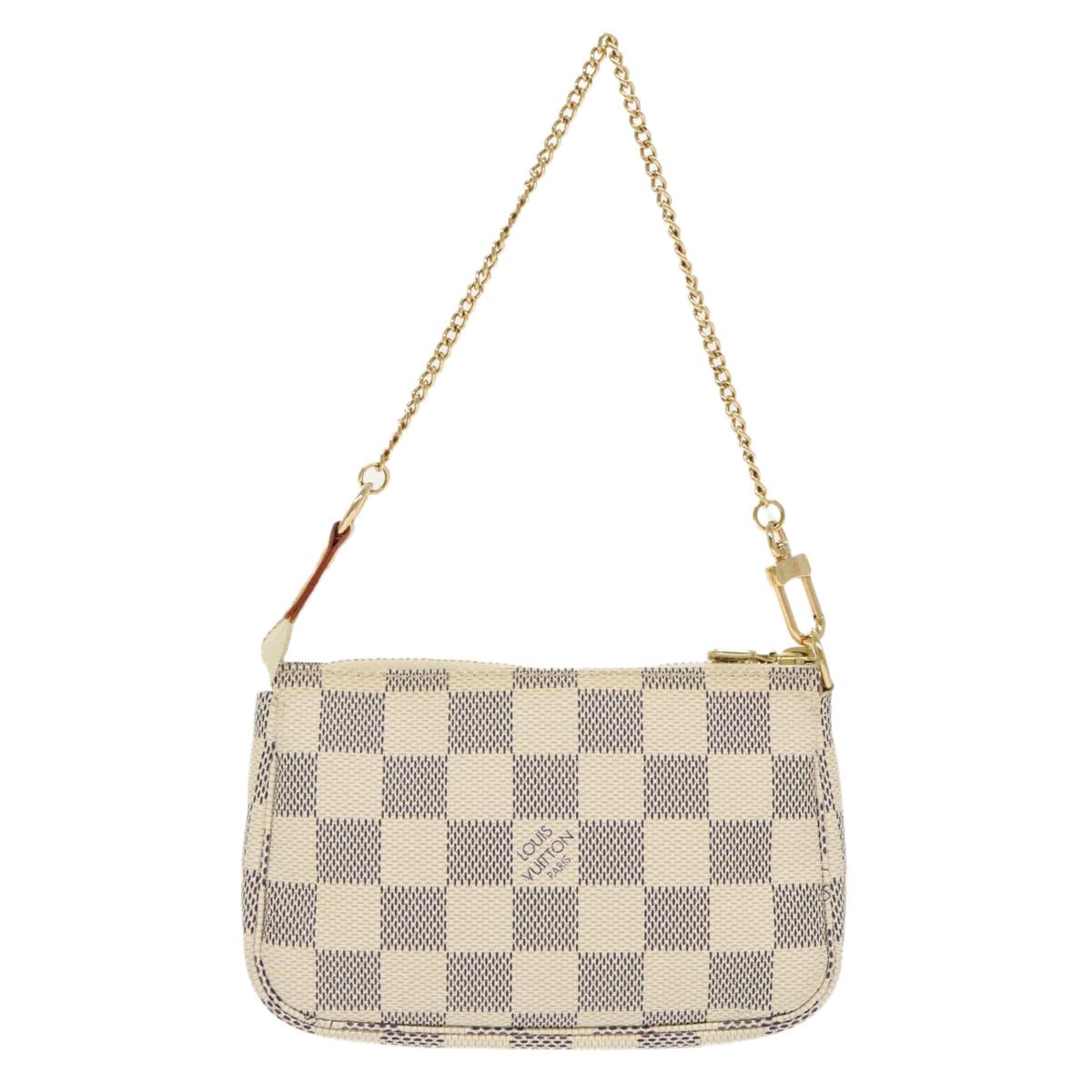 Louis Vuitton Pochette Accessoire Grey Canvas Handbag (Pre-Owned) Size ONE SIZE - 2 Thumbnail