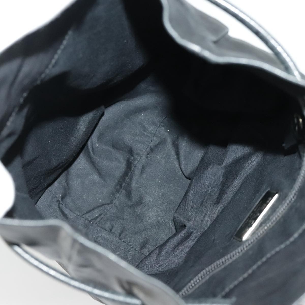 Prada Black Leather Handbag (Pre-Owned) Size ONE SIZE - 12 Thumbnail