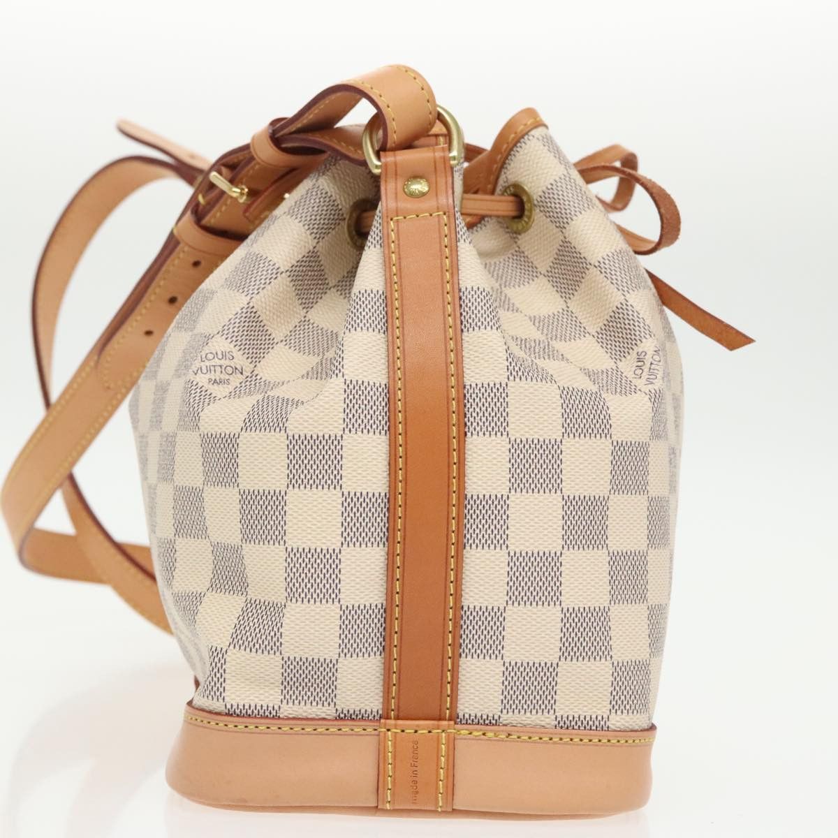 Louis Vuitton Noé White Canvas Shoulder Bag (Pre-Owned) Size ONE SIZE - 4 Thumbnail