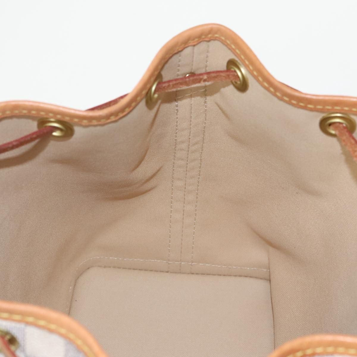 Louis Vuitton Noé White Canvas Shoulder Bag (Pre-Owned) Size ONE SIZE - 15 Thumbnail