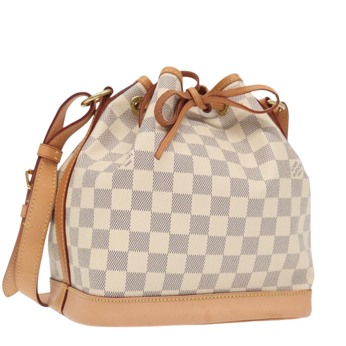 Louis Vuitton Noé White Canvas Shoulder Bag (Pre-Owned) Size ONE SIZE - 19 Thumbnail
