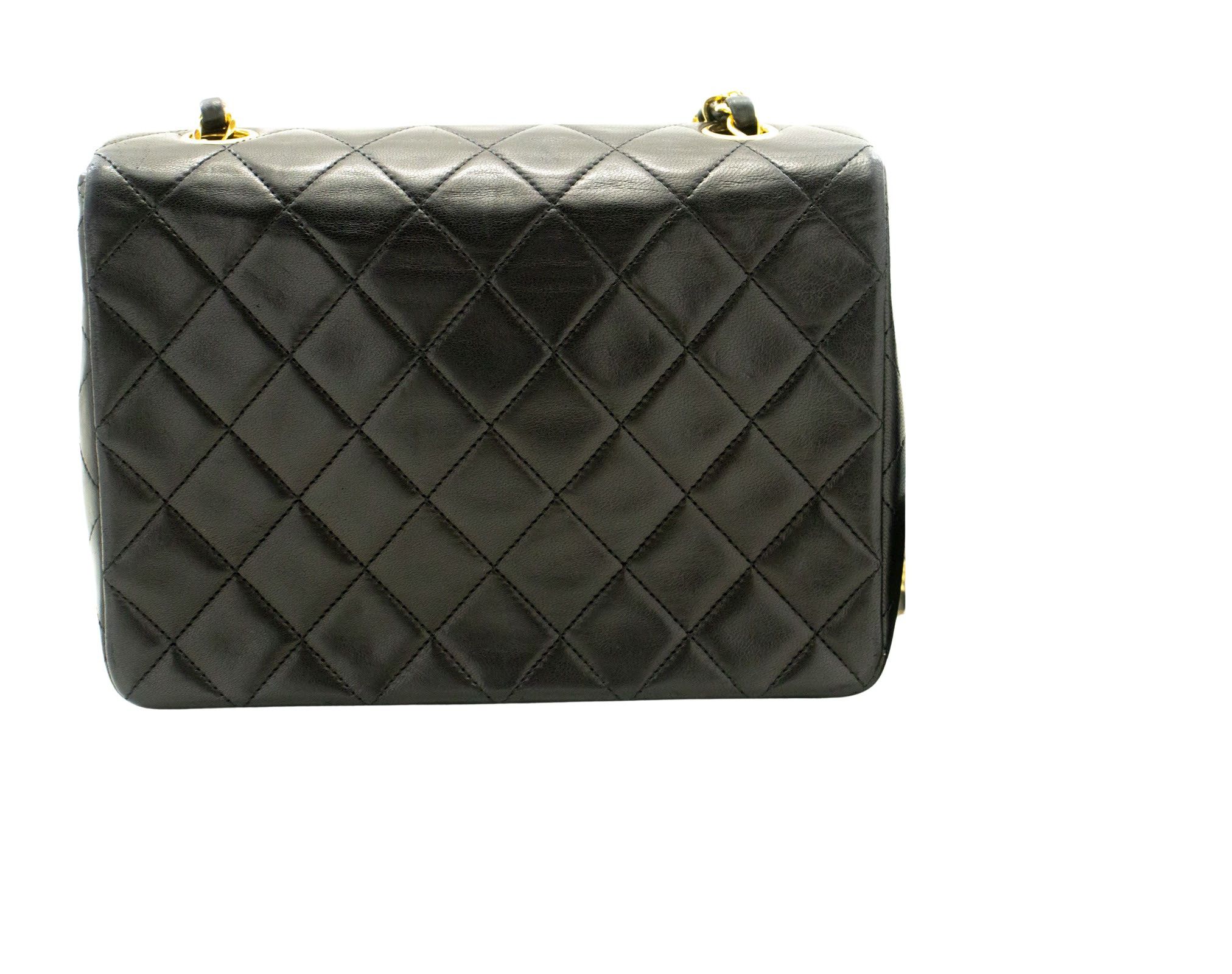 Chanel Black Leather Shoulder Bag (Pre-Owned) Size ONE SIZE - 2 Thumbnail