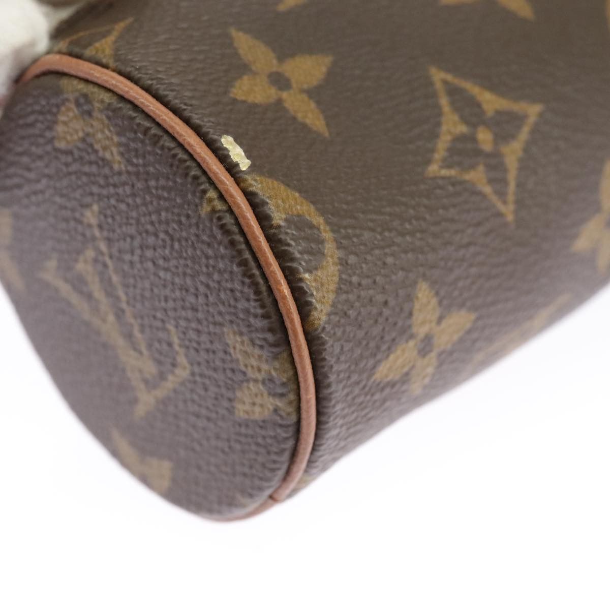 Louis Vuitton Mini Baby Papillon Brown Canvas Clutch Bag (Pre-Owned) Size ONE SIZE - 9 Thumbnail