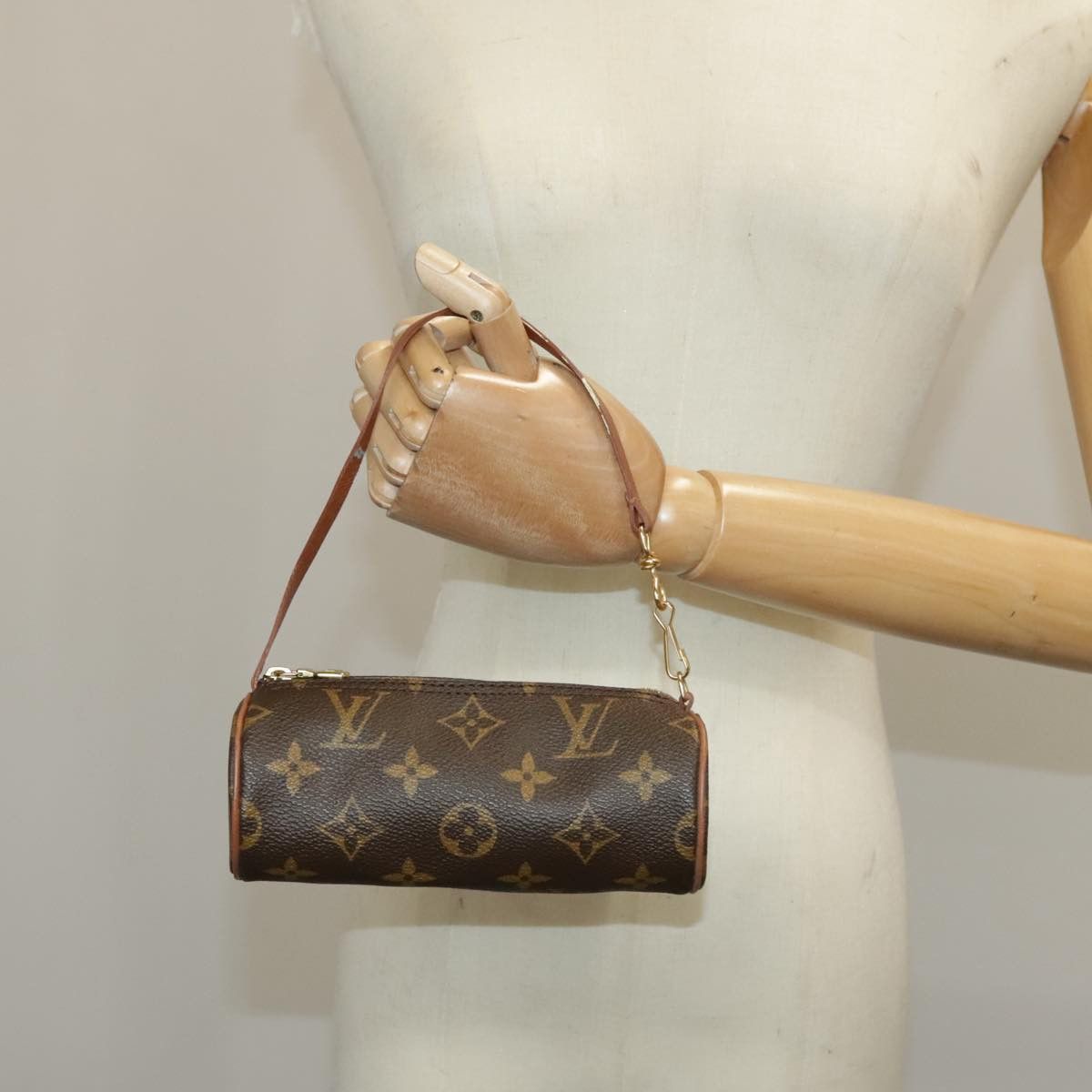 Louis Vuitton Mini Baby Papillon Brown Canvas Clutch Bag (Pre-Owned) Size ONE SIZE - 19 Thumbnail