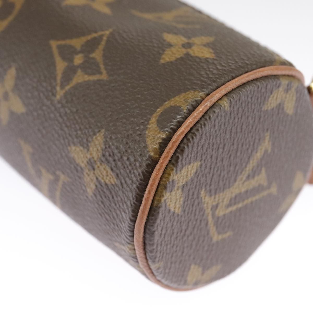Louis Vuitton Mini Baby Papillon Brown Canvas Clutch Bag (Pre-Owned) Size ONE SIZE - 10 Thumbnail