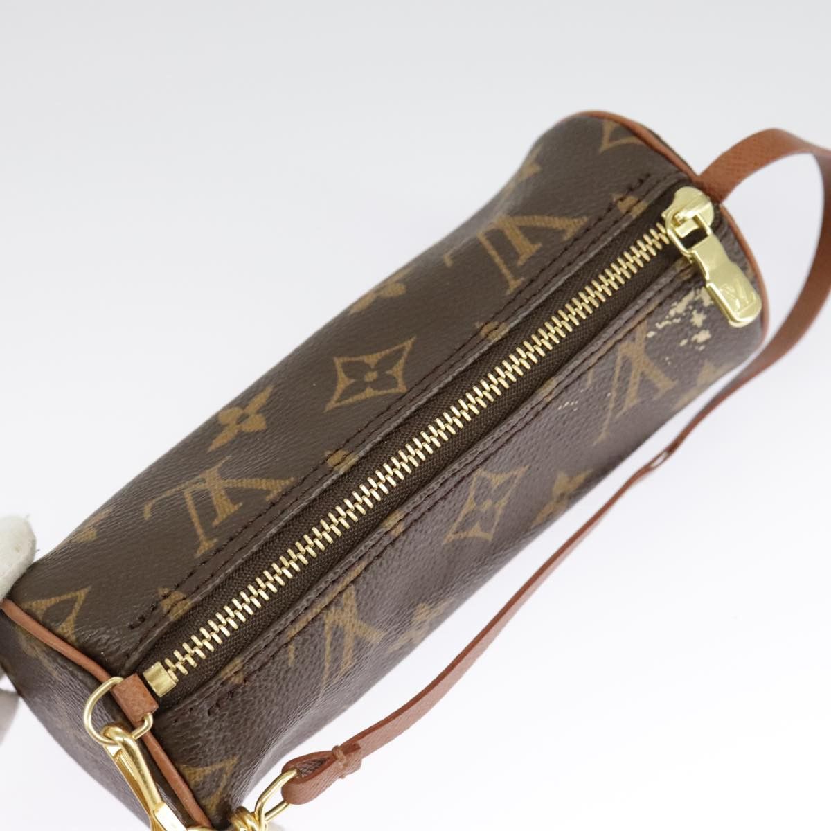 Louis Vuitton Mini Baby Papillon Brown Canvas Clutch Bag (Pre-Owned) Size ONE SIZE - 13 Thumbnail